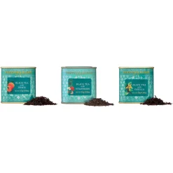 New FORTNUM & MASON Three Mini Black Scented Teas