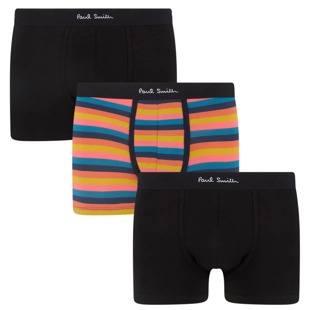 Three-Pack Artist Stripe Boxers