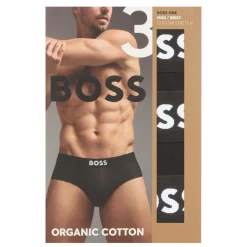 Three-Pack Boss One Logo Briefs