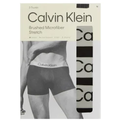 Three-Pack Brush Microfiber Stretch Boxers