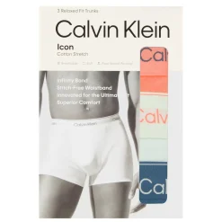 Outlet CALVIN KLEIN Three-Pack Icon Assorted Trunks