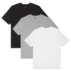 Three-Pack Mixed Colour Logo T-Shirts