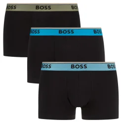 Best BOSS Three-Pack Power Coloured Waistband Boxers