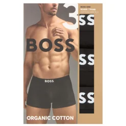 Three-Pack Solid Colour Boxers