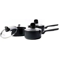 Best GREENPAN Three-Piece Non-Stick Saucepan Set