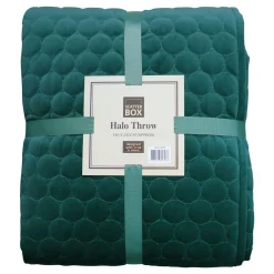 Throw Halo Teal 140cm x 240cm