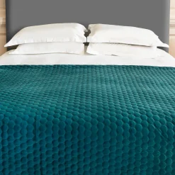 Throw Halo Teal 140cm x 240cm