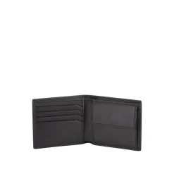 New HUGO Tibby Contrast Logo Leather Wallet