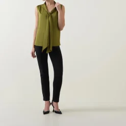 Tie-Neck Blouse