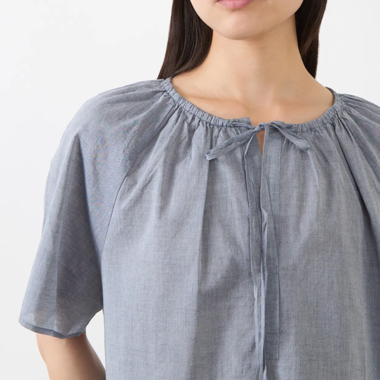 Tie-Neck Blouse