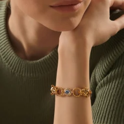 Tigers Head Crystal Stone Bracelet