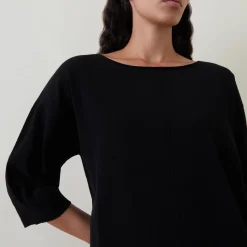 Sale SARAH PACINI Tipped Knit Mini Dress