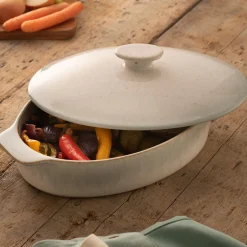 Tivoli Oval Lidded Baker