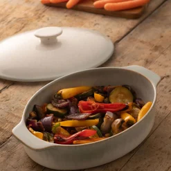 Tivoli Oval Lidded Baker