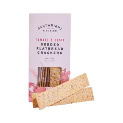 Tomato & Basil Wheat Flatbreads 130g