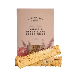 Tomato and Black Olive Bread Thins 100g