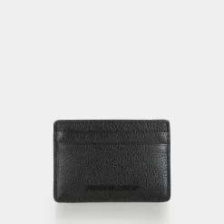 Tonal Logo Leather Cardholder