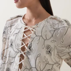 Discount PART TWO Tone Embroidered Dress