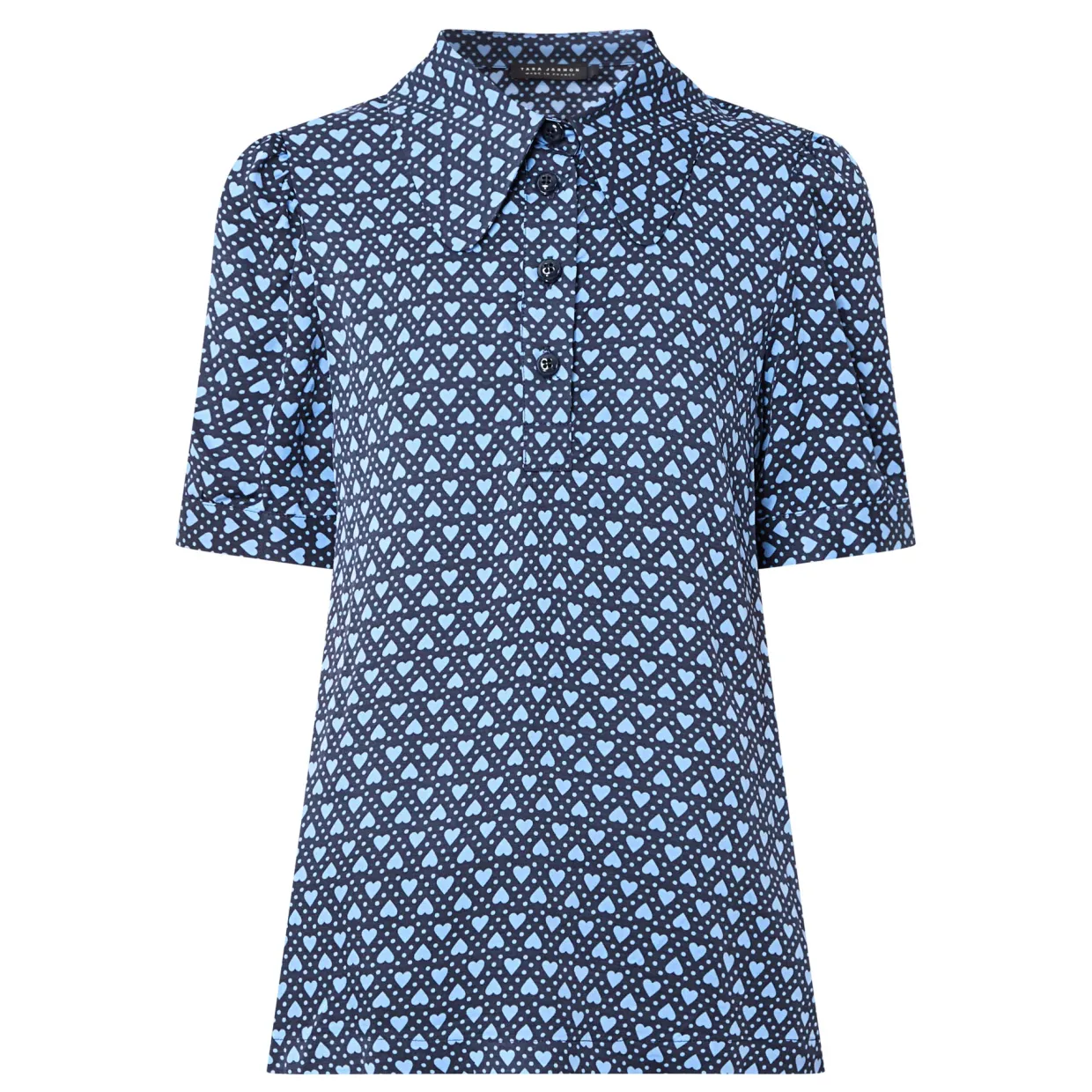 Tonino Mini Hearts Polo Top