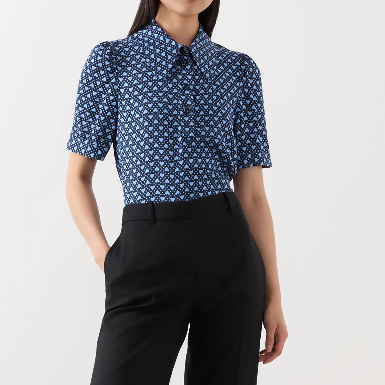 Tonino Mini Hearts Polo Top