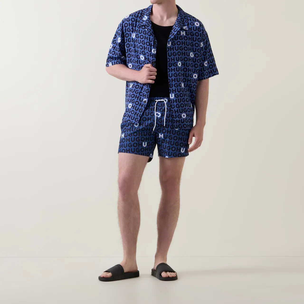 Outlet HUGO Tortuga Logo Shorts