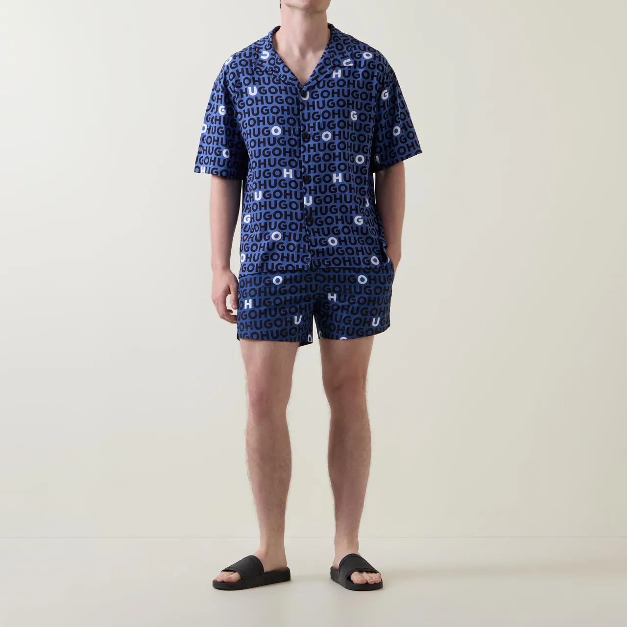 Outlet HUGO Tortuga Logo Shorts