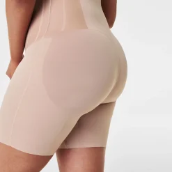 Discount SPANX TotalContour Open-Bust Mid-Thigh Bodysuit