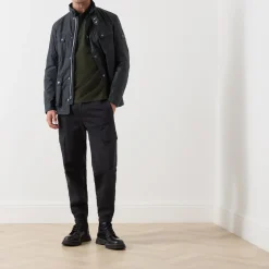 New BARBOUR INTERNATIONAL Tourer Duke Waxed Jacket