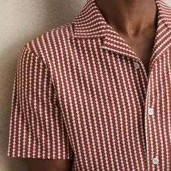 Tower Textured Stripe Casual Shirt