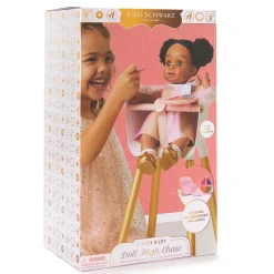 Clearance FAO DOLLS Toy Doll Accessory High Chair