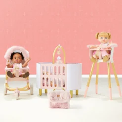 Sale FAO DOLLS Toy Doll Faux Fur Diaper Bag Set