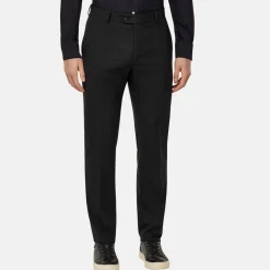 Travel Regular Wool Formal Trousers