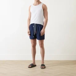 Traveller Polo Player Logo Drawstring Shorts