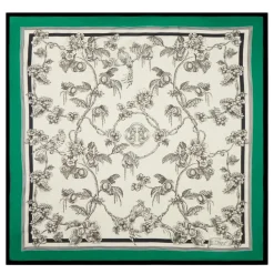 Hot GANT Tree Print Square Scarf