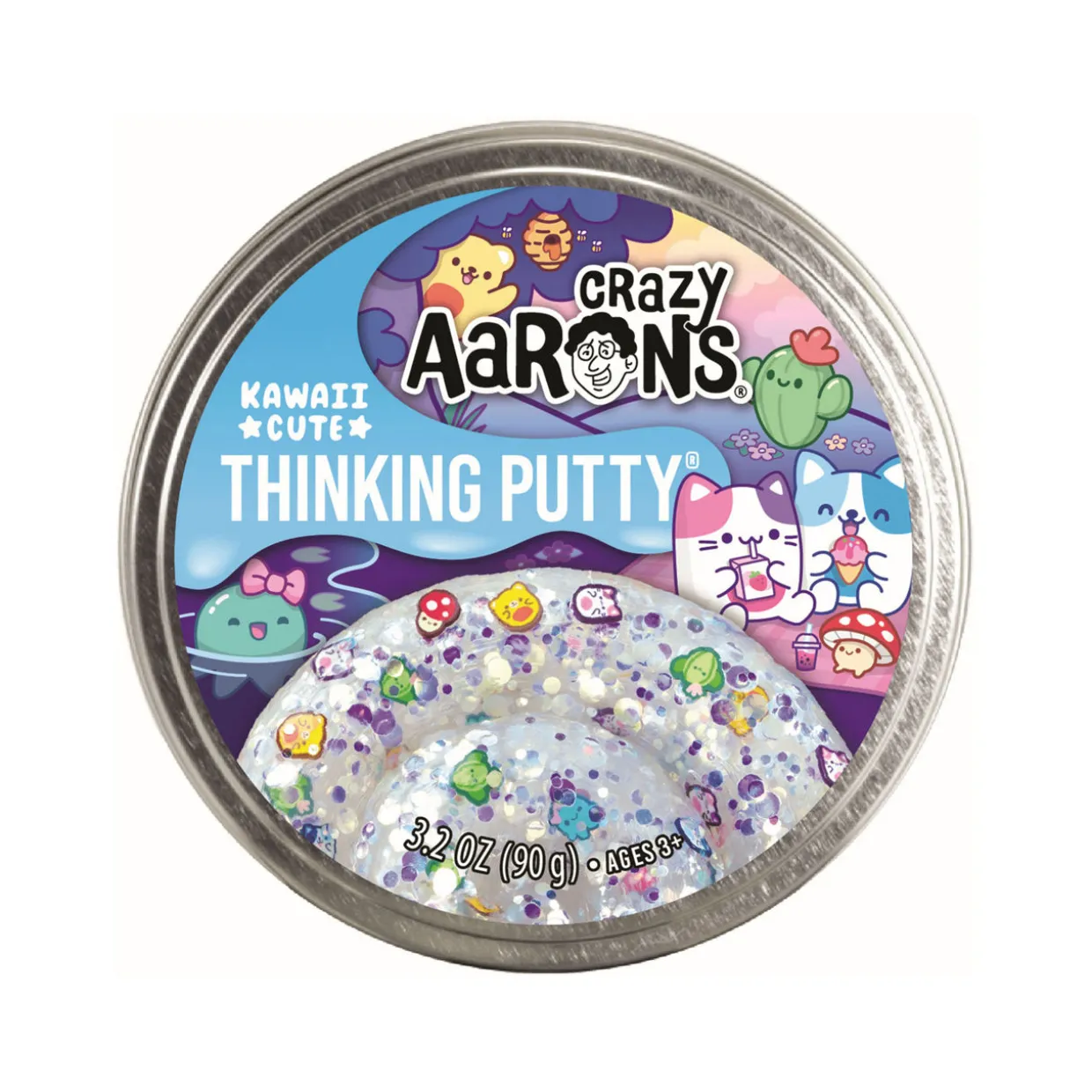 Trendsetters Kawaii Cute Thinking Putty