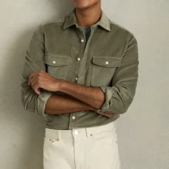 Tucci Corduroy Overshirt