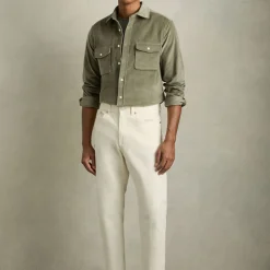 Tucci Corduroy Overshirt