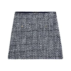 Discount GUESS Tweed Button Detail Skirt