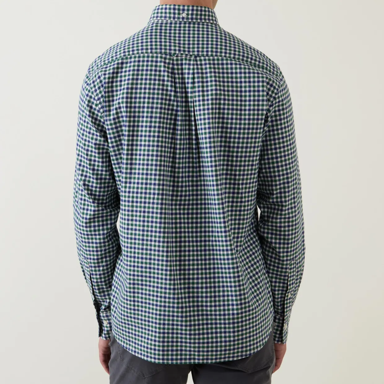 Twill Gingham Shirt