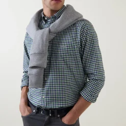 Twill Gingham Shirt