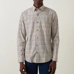Twill Logo Check Shirt