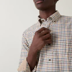 Twill Logo Check Shirt