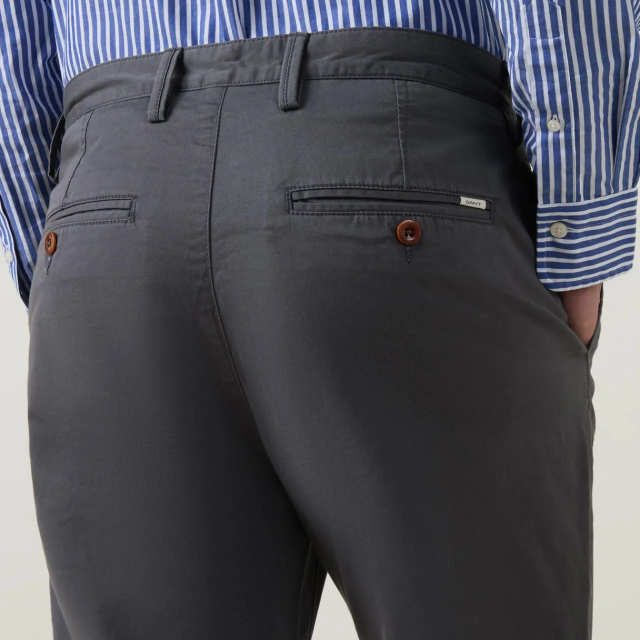 Online GANT Twill Regular Fit Chinos