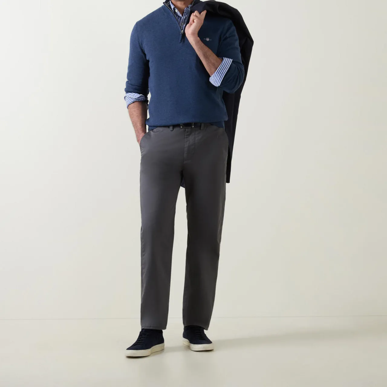 Online GANT Twill Regular Fit Chinos