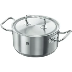Twin Classic 5 Piece 18-10 Stainless Steel Pot Set