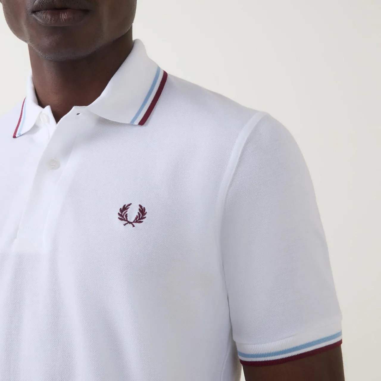 Sale FRED PERRY Twin Tipped Polo Shirt