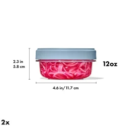 Outlet OXO Twist & Stack Two-Piece Container Pack 12oz