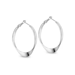 Twist Hoop Earrings