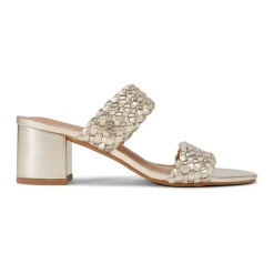 Twisted Heeled Mules