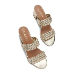 Twisted Heeled Mules